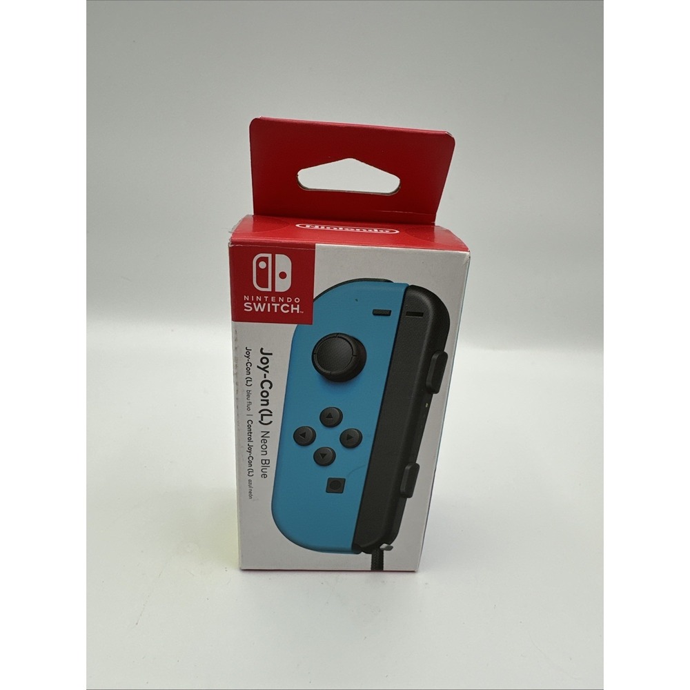 Nintendo Switch Left Joy-Con Controller (Neon Blue)